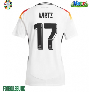 Tyskland Florian Wirtz #17 Hemmatröja EM 2024 Kortärmad